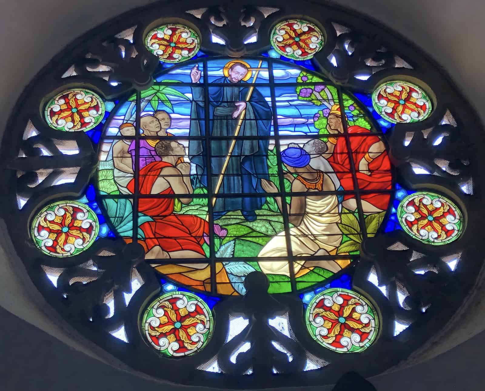 Stained glass window