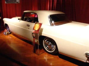 Pete Townshend's 1956 Lincoln at The Henry Ford Museum of American Innovation in Dearborn, Michigan
