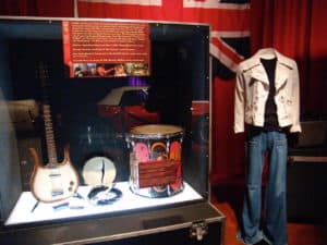 The Who gear at The Henry Ford Museum of American Innovation in Dearborn, Michigan