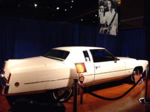 Elvis Presley's 1973 Cadillac at The Henry Ford Museum of American Innovation in Dearborn, Michigan
