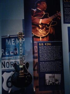 B.B. King's "Lucille" at The Henry Ford Museum of American Innovation in Dearborn, Michigan