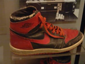 Nike Air Jordan at The Henry Ford Museum of American Innovation in Dearborn, Michigan