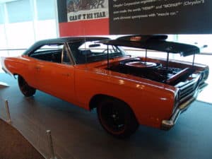 Plymouth Road Runner at the Walter P. Chrysler Museum in Auburn Hills, Michigan