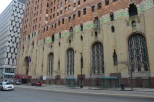 Exterior of the Guardian Building in Detroit, Michigan