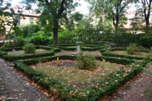 Jardín del Príncipe Anglona in La Latina, Madrid, Spain