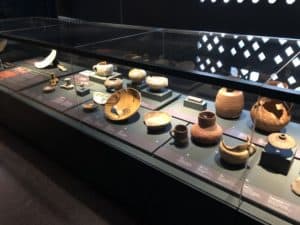 Artifacts from Muslim Madrid at the Museo de San Isidro in La Latina, Madrid, Spain