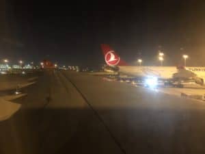 Atatürk International Airport in Yeşilköy, Istanbul, Turkey