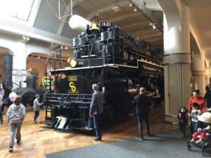 Allegheny Steam Locomotive at The Henry Ford Museum of American Innovation in Dearborn, Michigan