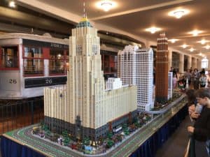 Lego model of Detroit at The Henry Ford Museum of American Innovation in Dearborn, Michigan