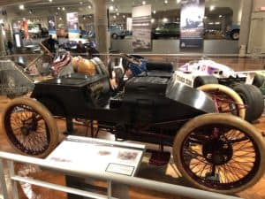 1901 Ford "Sweepstakes" race car at The Henry Ford Museum of American Innovation in Dearborn, Michigan