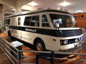 Camper from On The Road with Charles Kuralt on CBS at The Henry Ford Museum of American Innovation in Dearborn, Michigan