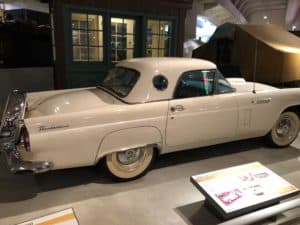 1956 Ford Thunderbird at The Henry Ford Museum of American Innovation in Dearborn, Michigan