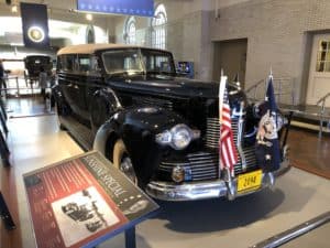 1939 Lincoln at The Henry Ford Museum of American Innovation in Dearborn, Michigan