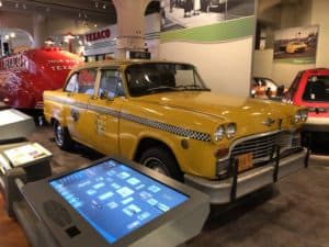 Taxi at The Henry Ford Museum of American Innovation in Dearborn, Michigan