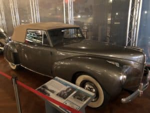 1941 Lincoln Continental at The Henry Ford Museum of American Innovation in Dearborn, Michigan
