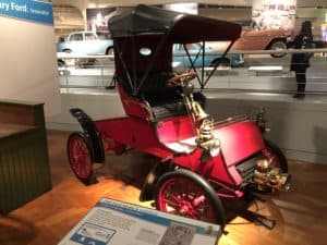 1903 Ford Model A at The Henry Ford Museum of American Innovation in Dearborn, Michigan