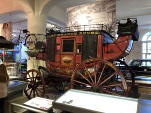 Stagecoach at The Henry Ford Museum of American Innovation in Dearborn, Michigan