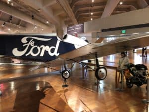 Ford Flivver Airplane #1 at The Henry Ford Museum of American Innovation in Dearborn, Michigan