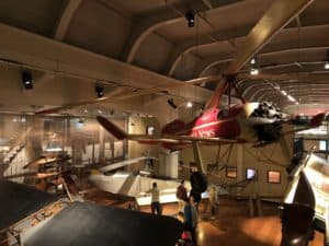 1931 Pitcairn-Cierva Autogiro (above) and 1939 Sikorsky VS-300A Helicopter (below) at The Henry Ford Museum of American Innovation in Dearborn, Michigan