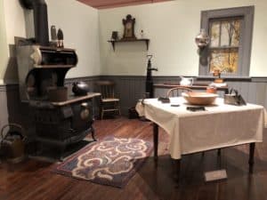 Kitchen from the 1890s at The Henry Ford Museum of American Innovation in Dearborn, Michigan