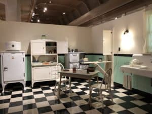 Kitchen from the 1950s at The Henry Ford Museum of American Innovation in Dearborn, Michigan