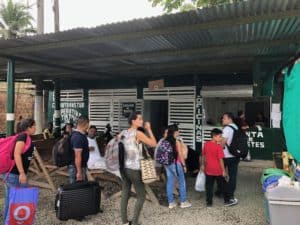 Brujita ticket office in Córdoba, Valle del Cauca, Colombia