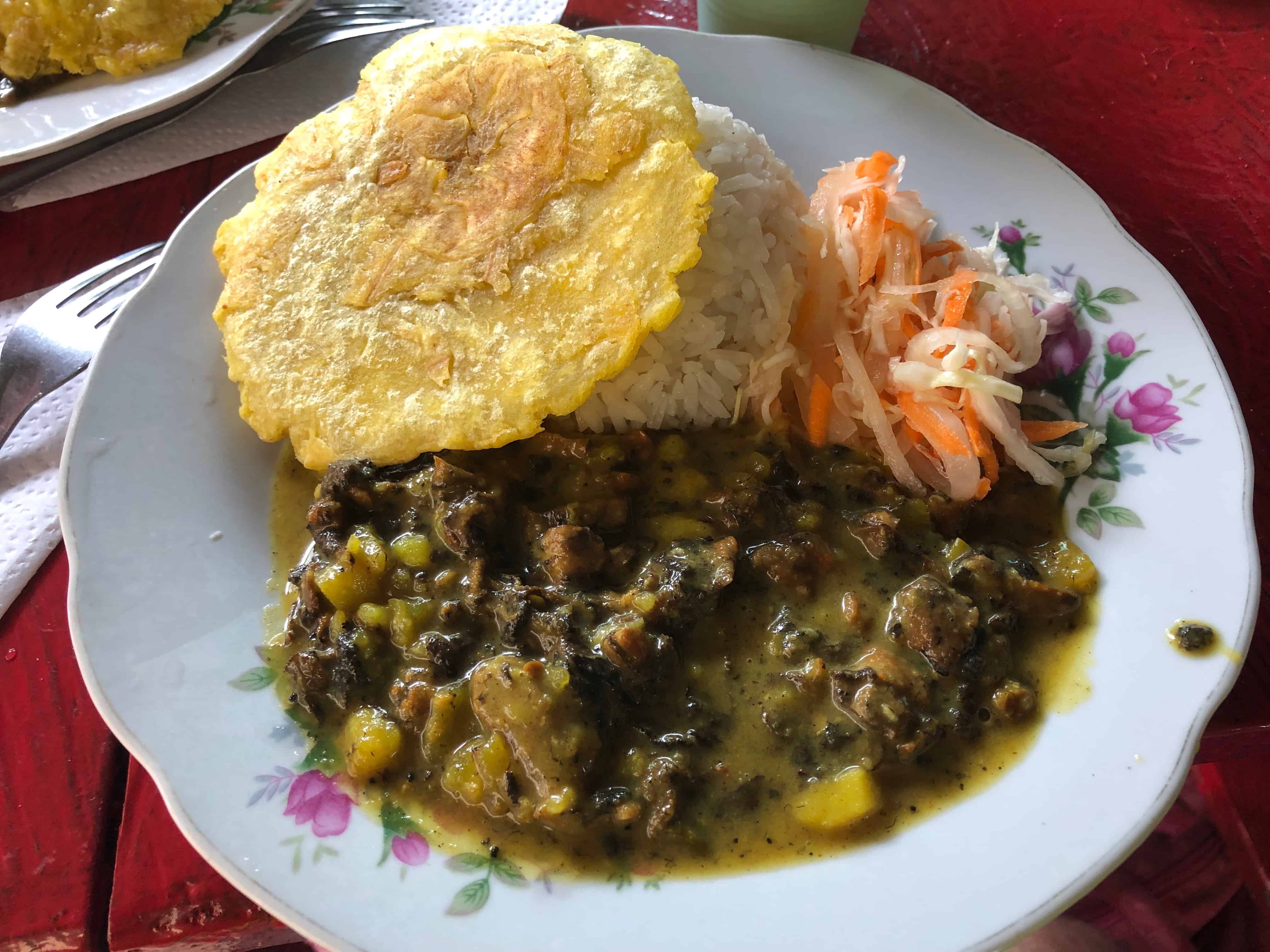 Piangua at Restaurante Jasin in San Cipriano, Valle del Cauca, Colombia