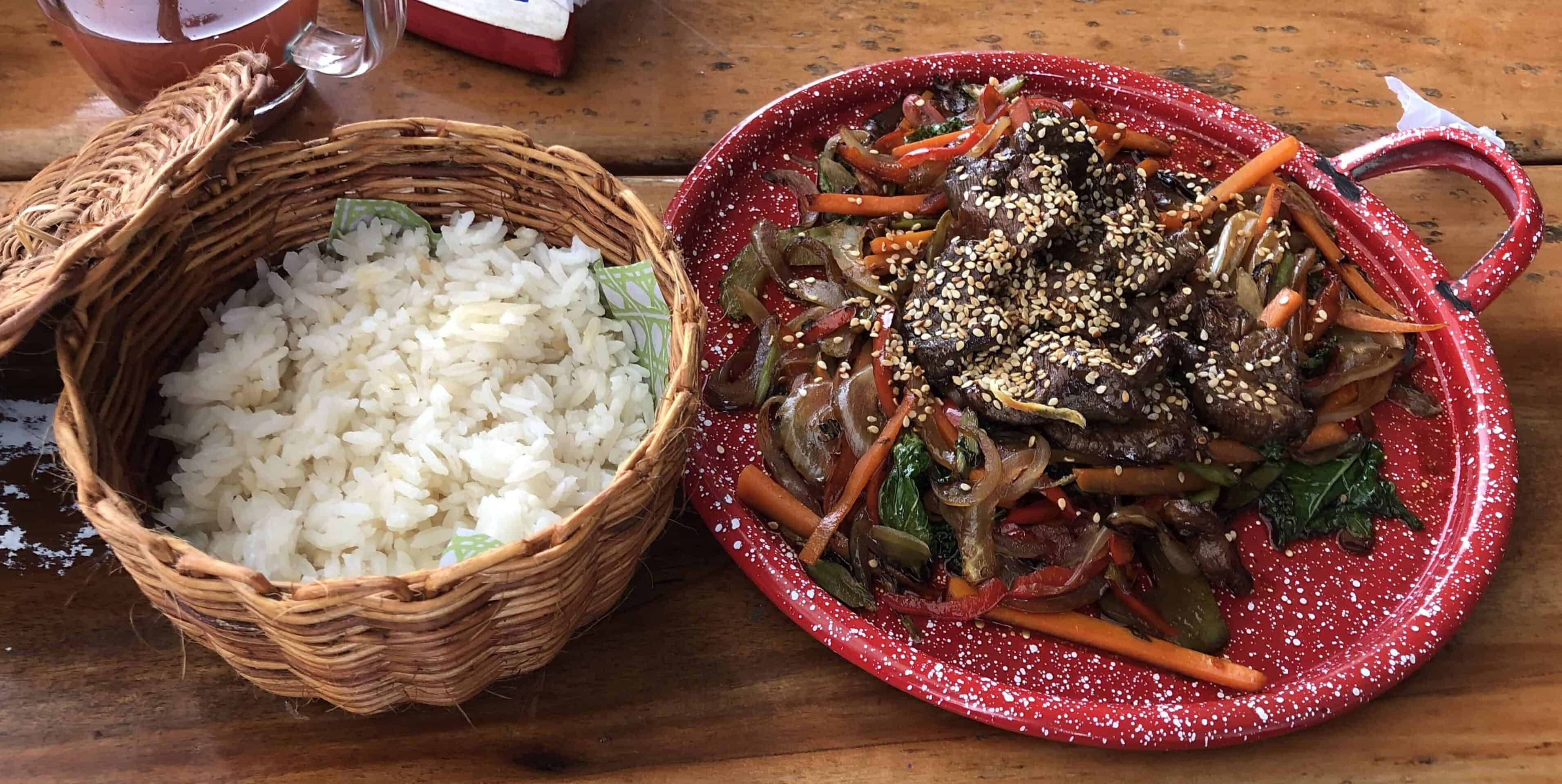 Beef dish at Tuk Tuk