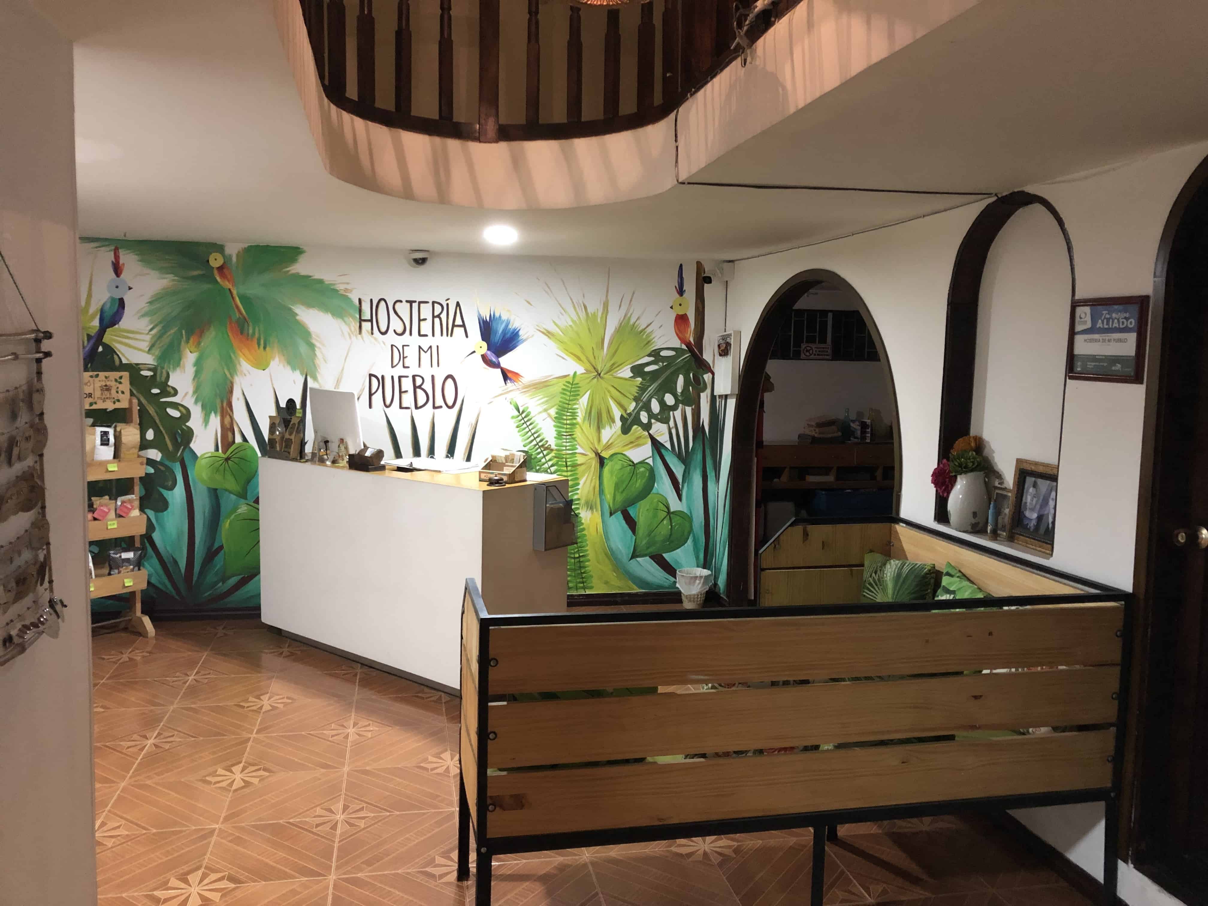 Lobby at Hostería de Mi Pueblo