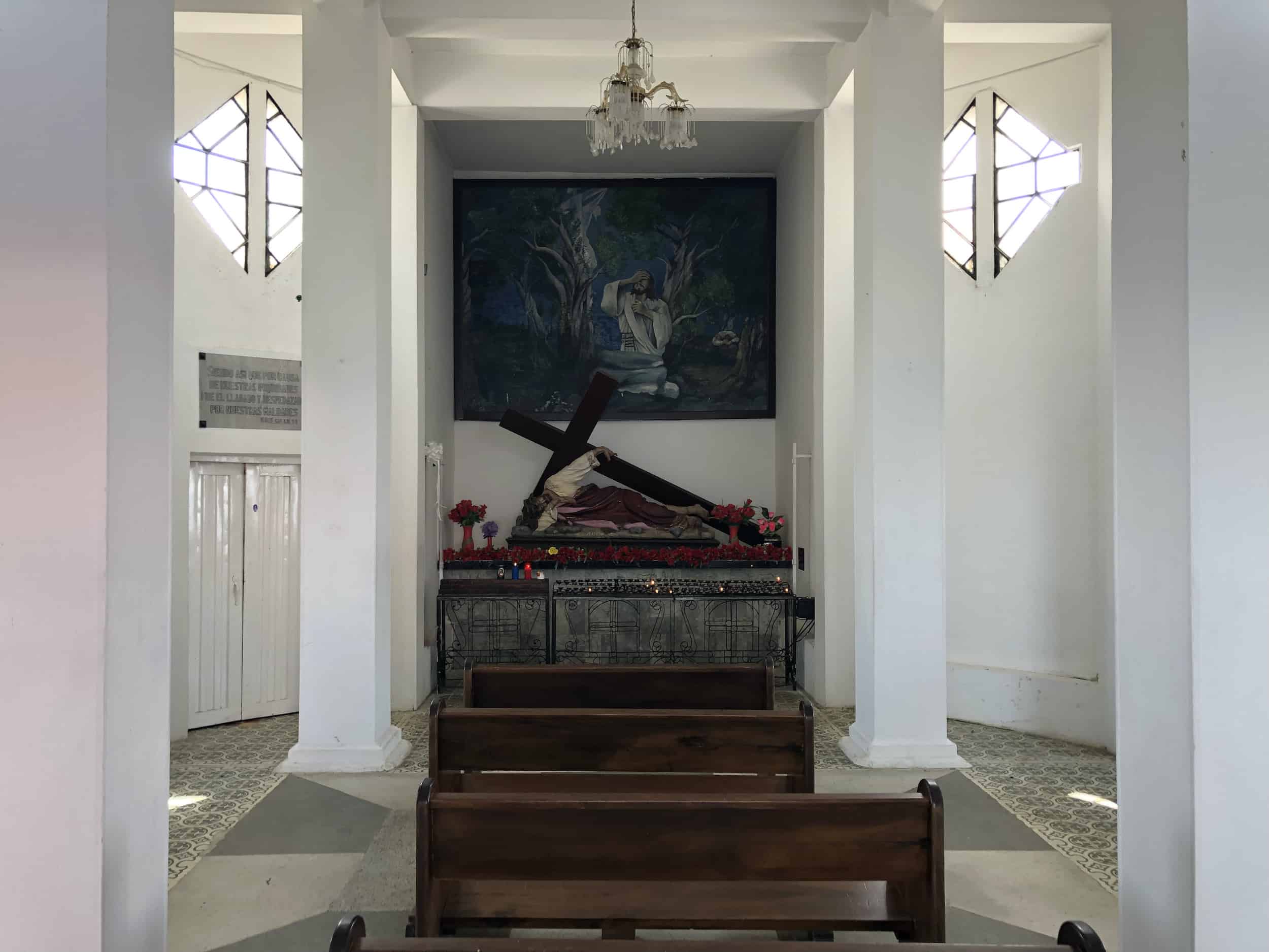 Chapel in the base of Cristo Rey
