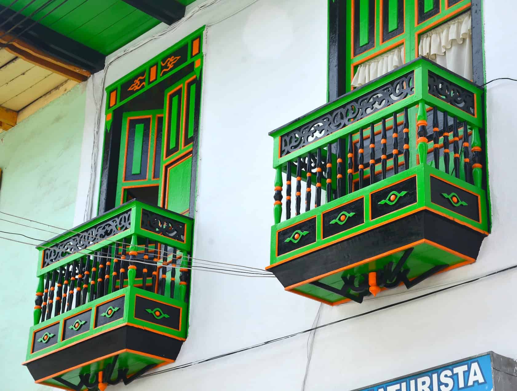 Balconies on Calle Real