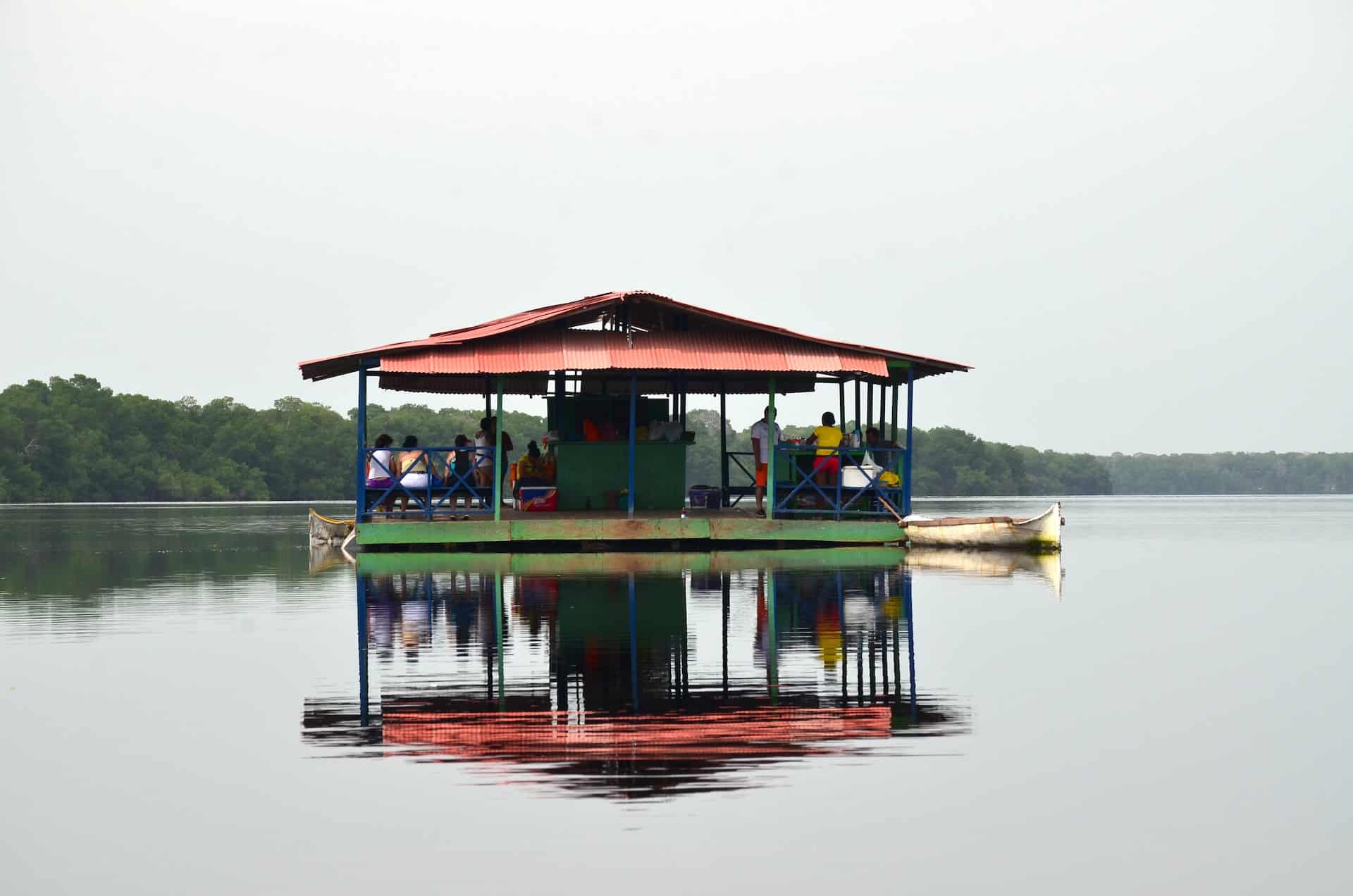 Floating House at Ciénaga de la Caimanera in Coveñas, Sucre, Colombia