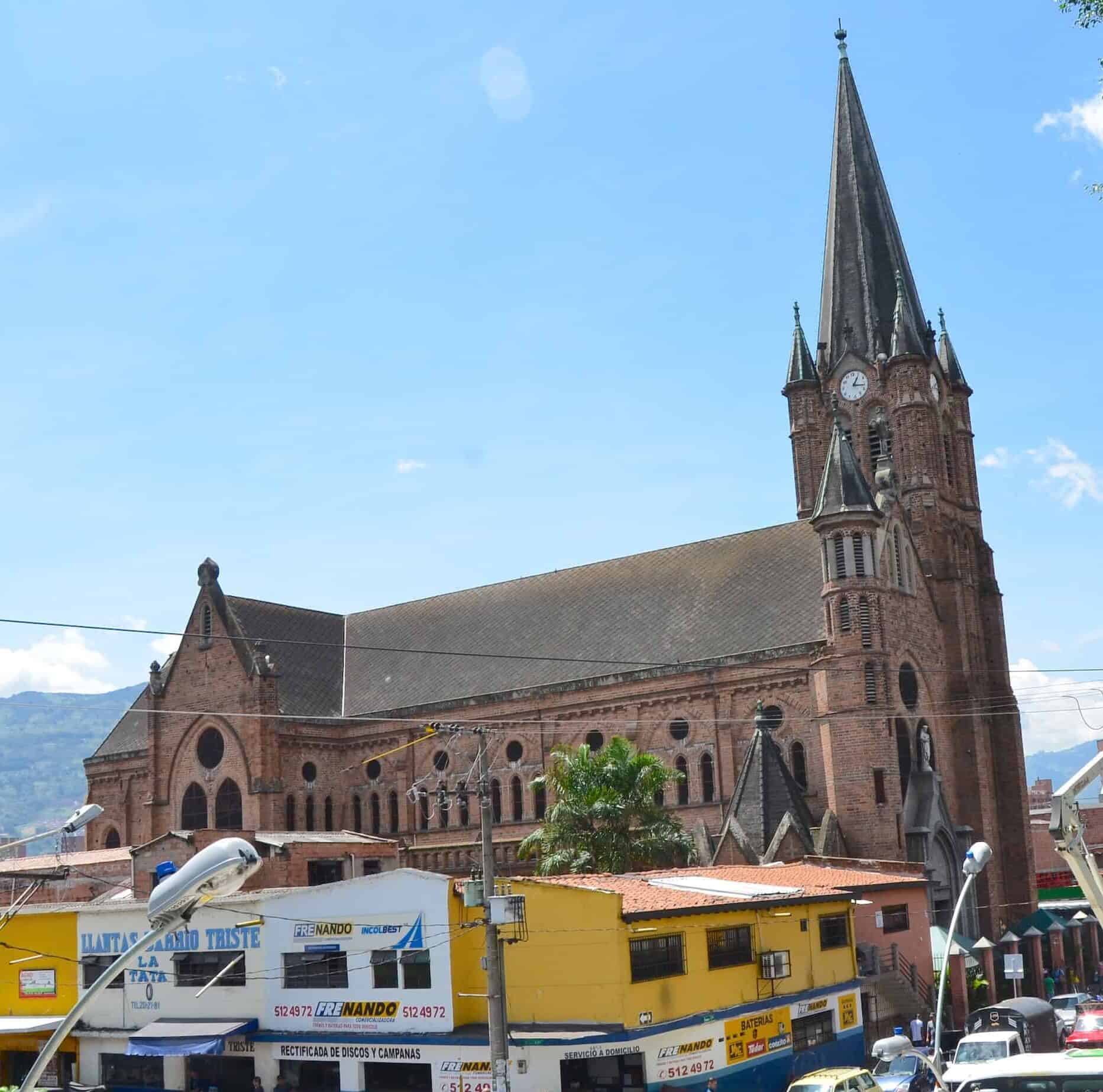 Church of the Sacred Heart of Jesus in Medellín, Antioquia, Colombia