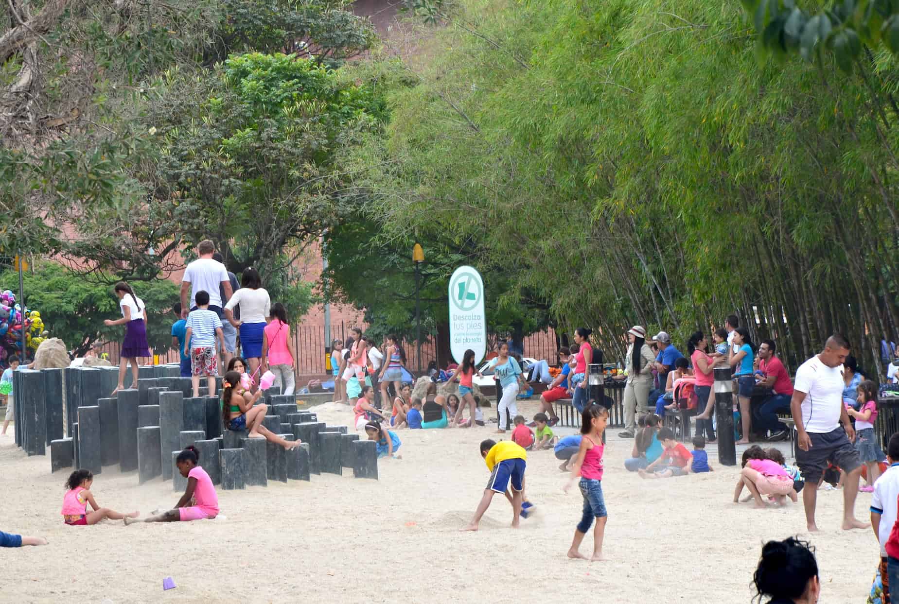 Barefoot Park in Medellín, Antioquia, Colombia