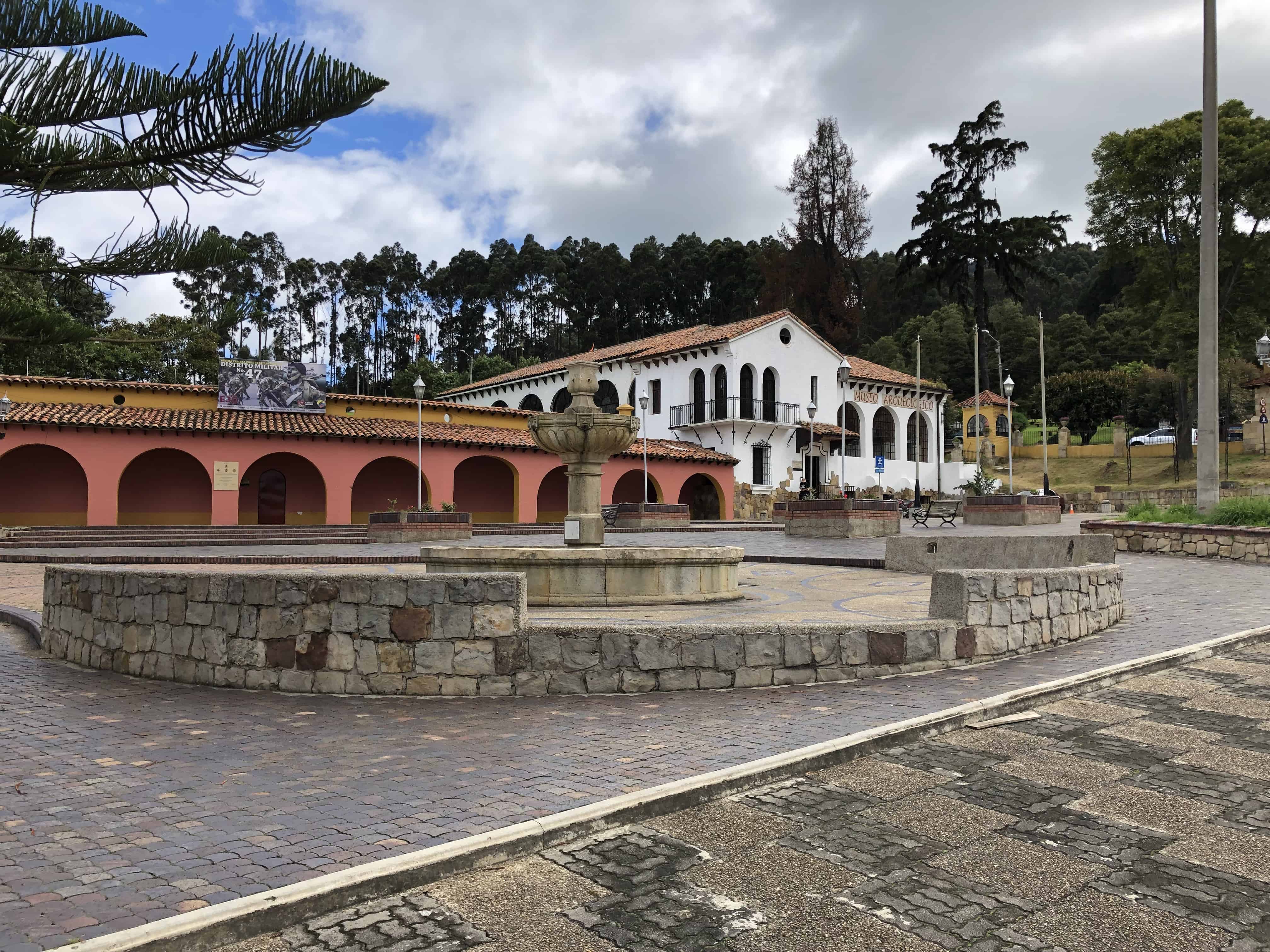 Parque Villaveces in Zipaquirá, Cundinamarca, Colombia