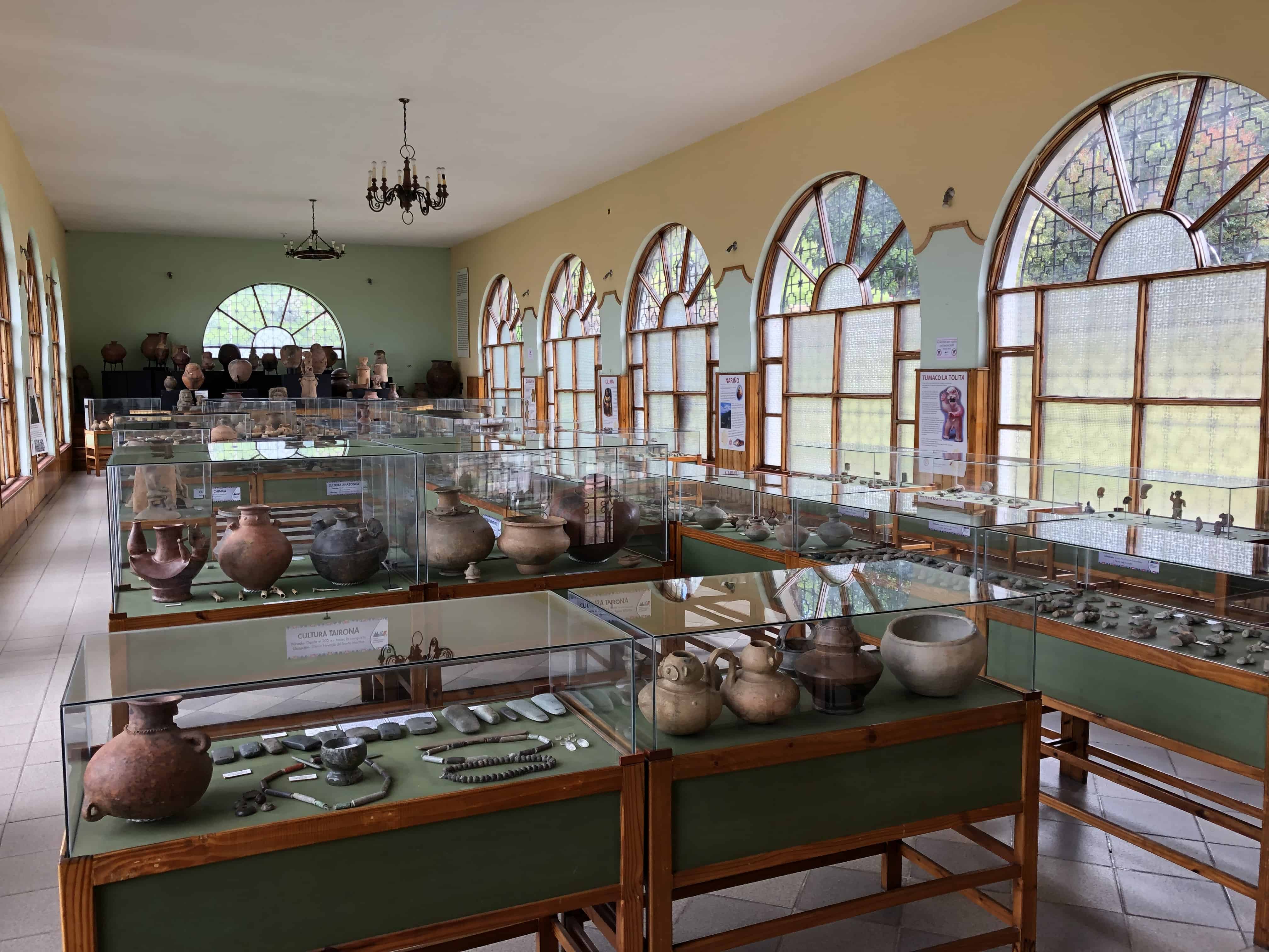 Large gallery at the Archaeological Museum