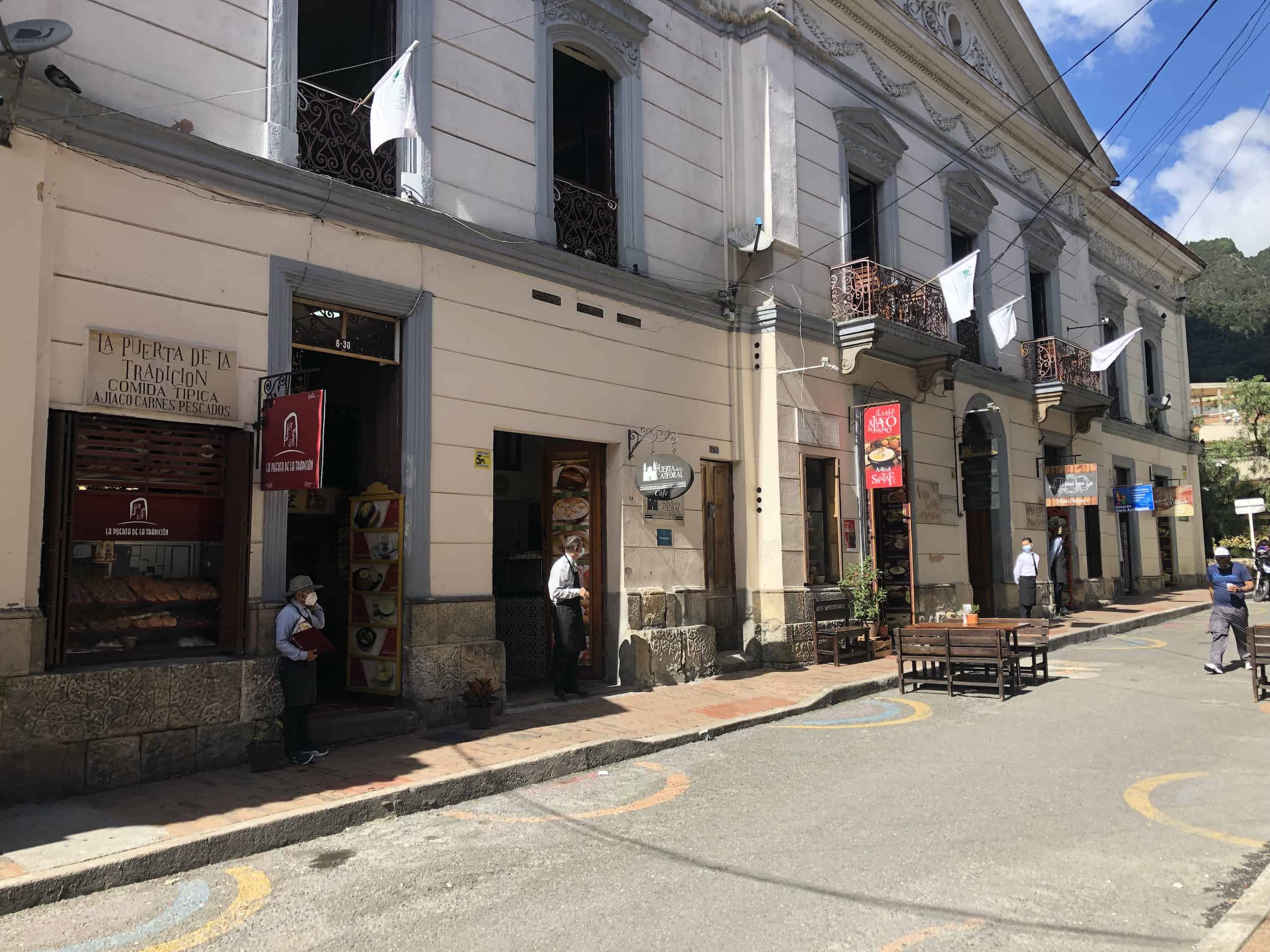 "Ajiaco Street" in La Candelaria, Bogotá, Colombia