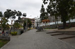 Plaza in Yarumal, Antioquia, Colombia