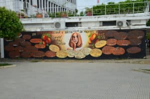 Mural of female poets