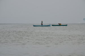 Fisherman off the coast of Tolú