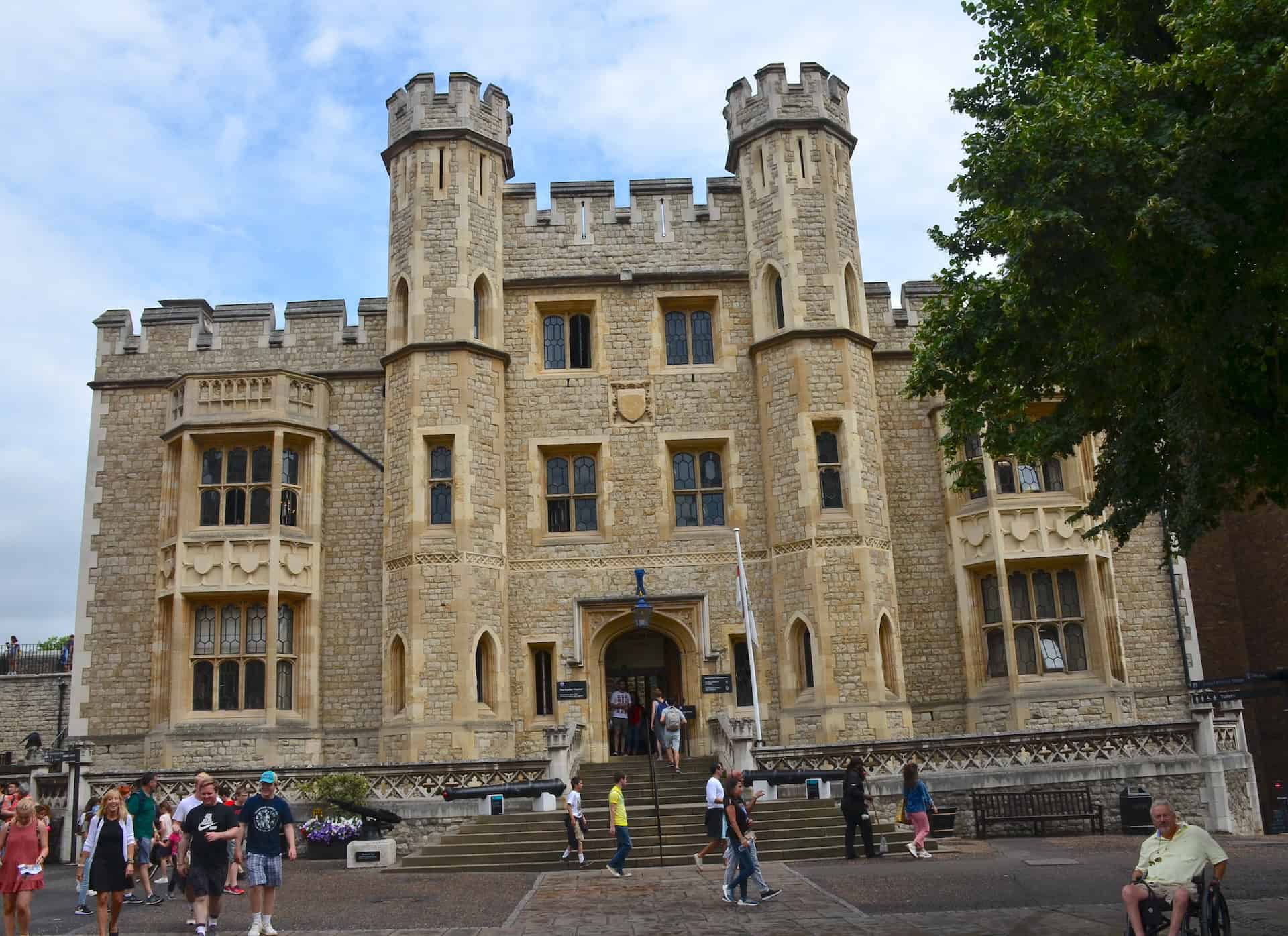 Fusilier Museum in the Inner Ward of the Tower of London in London, England