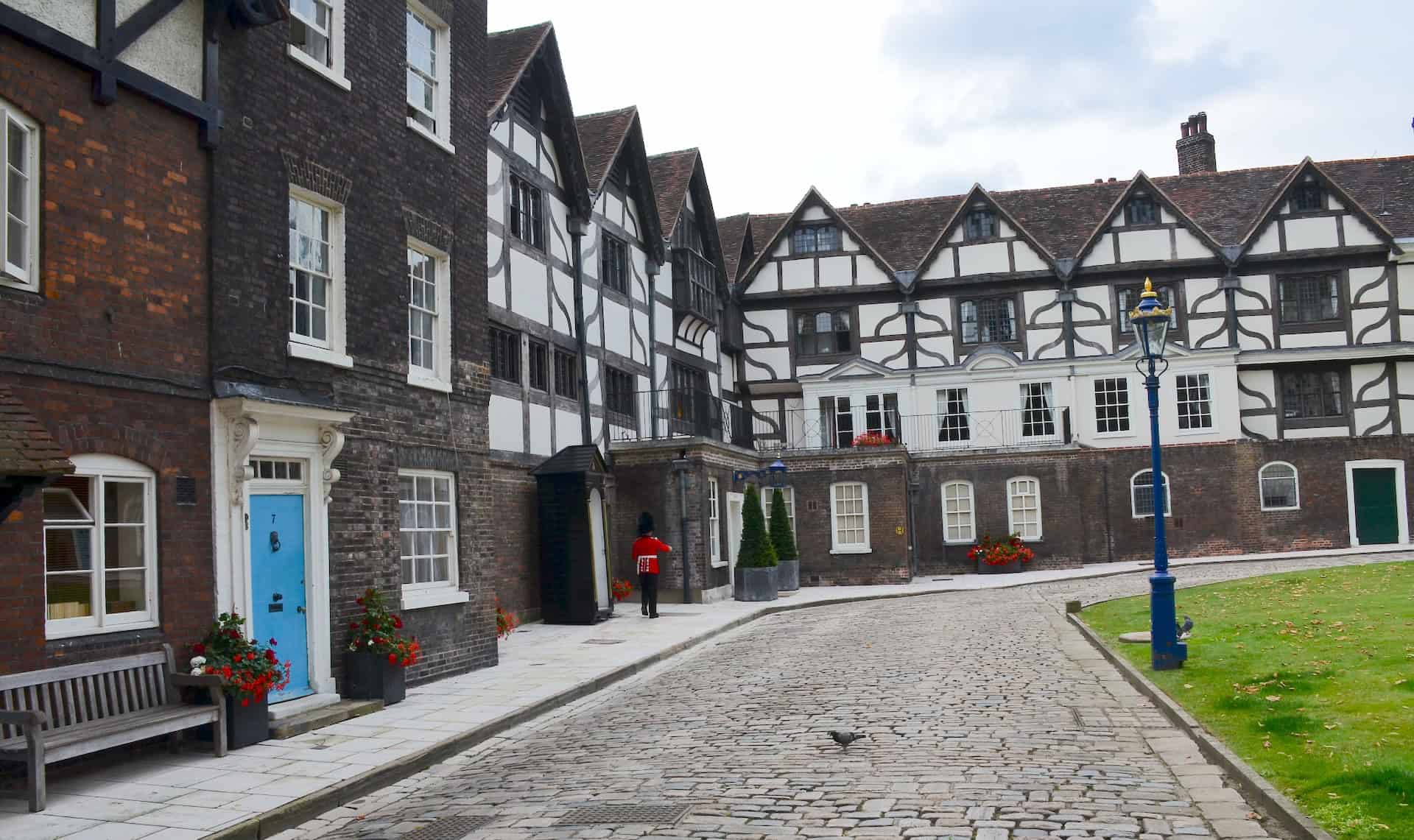 Queen's House in the Inner Ward of the Tower of London in London, England