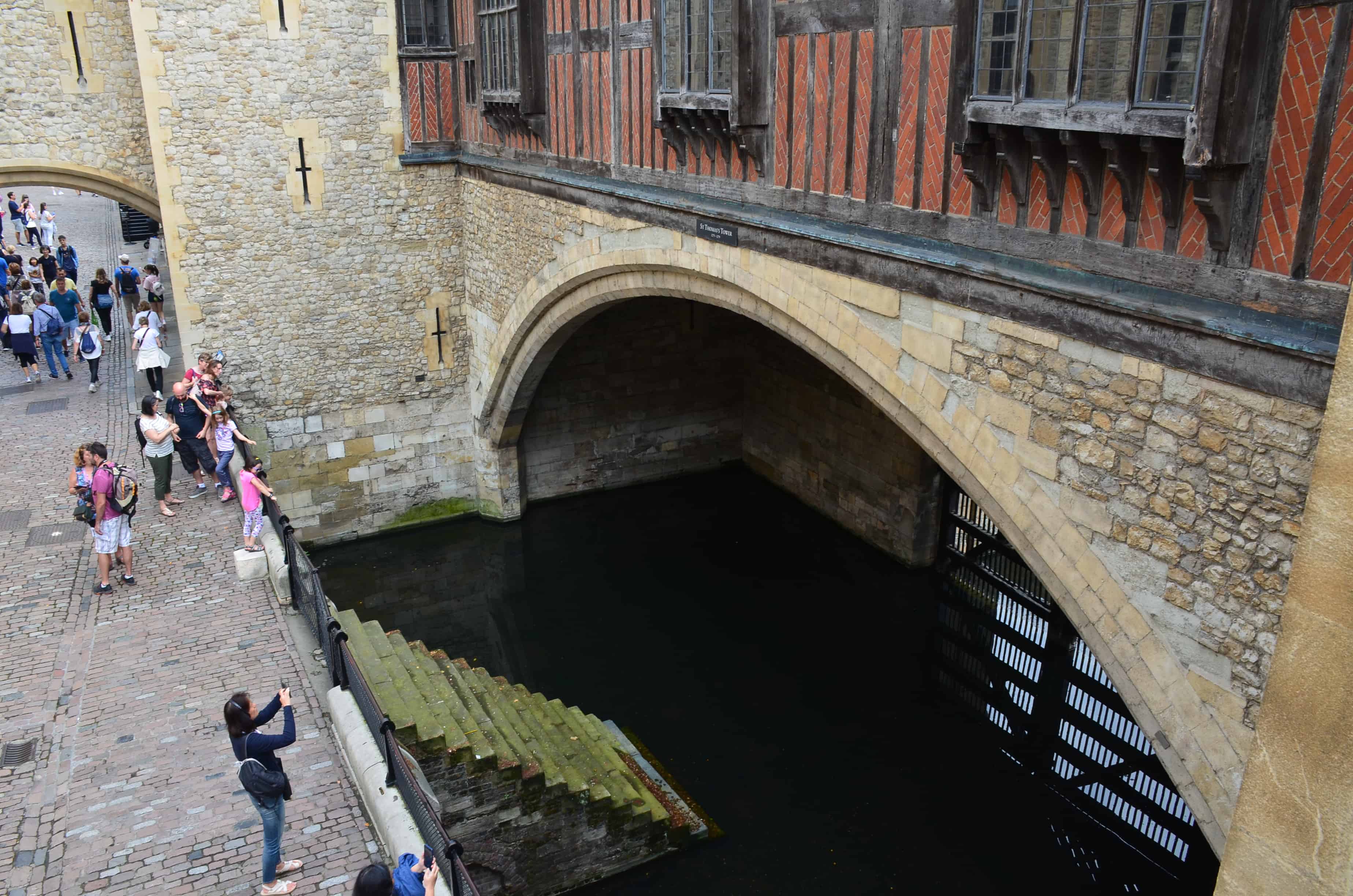 Traitors' Gate from the Outer Ward