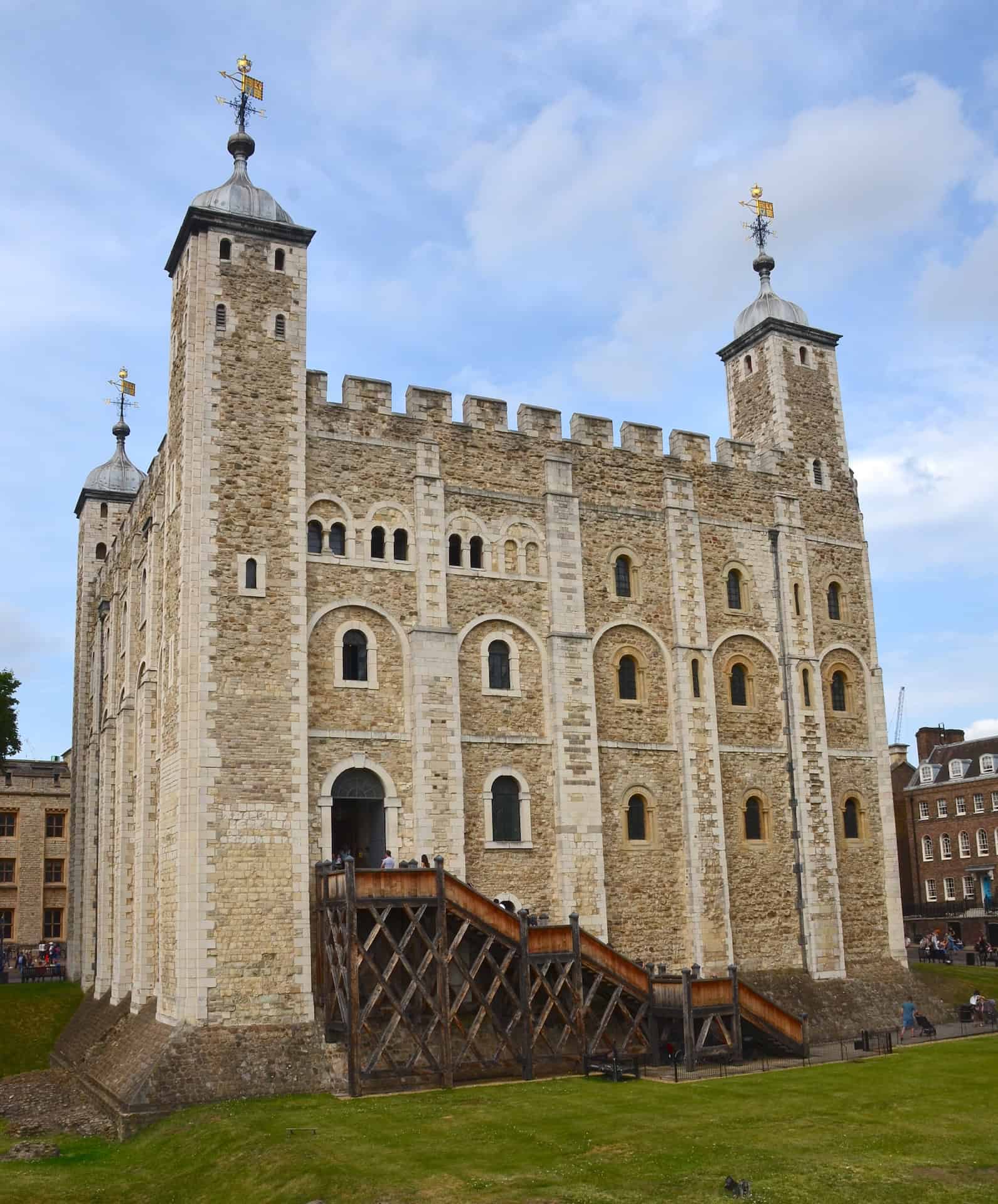 White Tower at the Tower of London, England