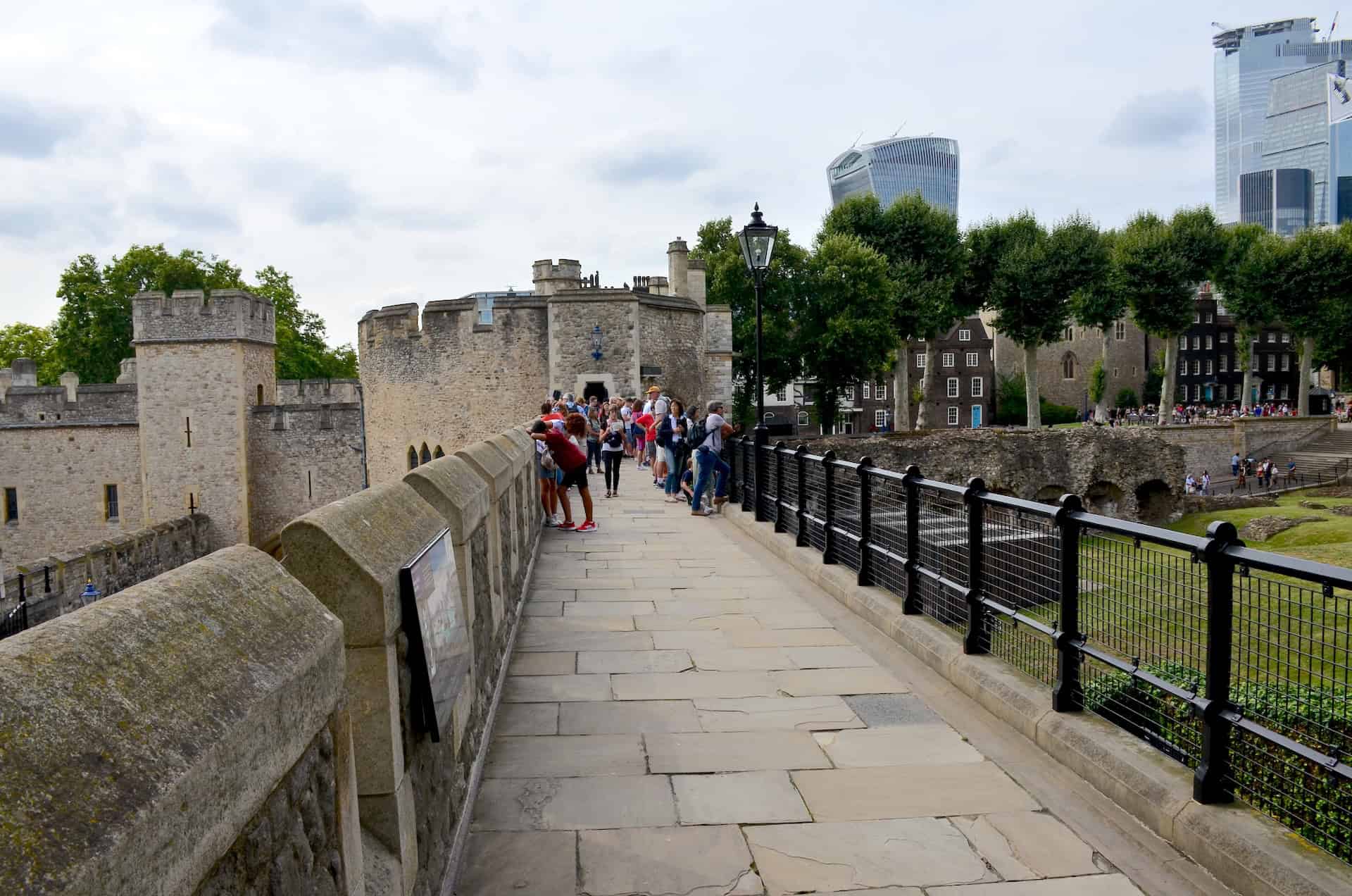 Walking on the ramparts