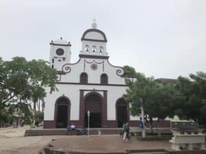 Church of Santiago in Tolú, Sucre, Colombia