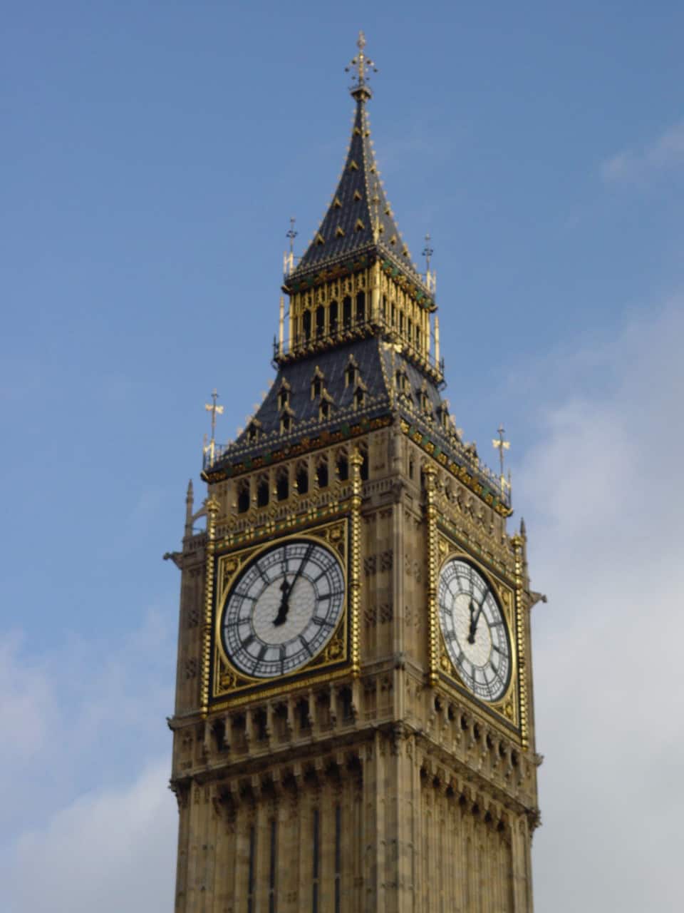 Big Ben in Westminster, London, England