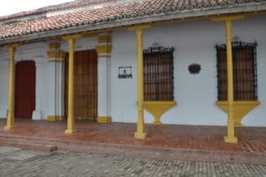 Portals of the Marquise along the Albarrada in Mompox, Bolívar, Colombia