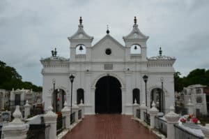 Chapel at the Mompox Cemetery in Mompox, Bolívar, Colombia