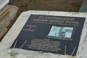 Tomb of a local musician